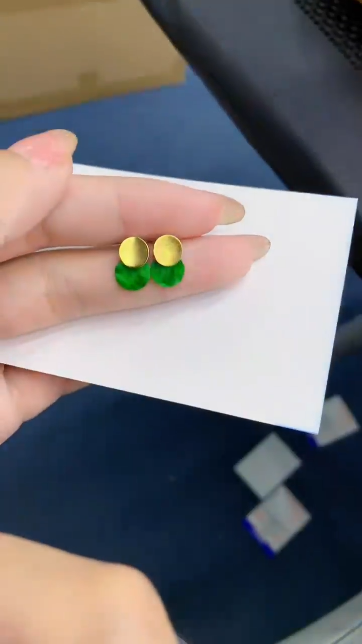 【闪购商品】翡翠银S925镶嵌颈饰            8