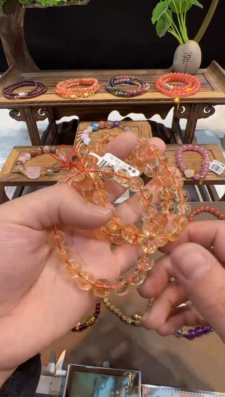 【闪购商品】水晶手绳未镶嵌@@手饰