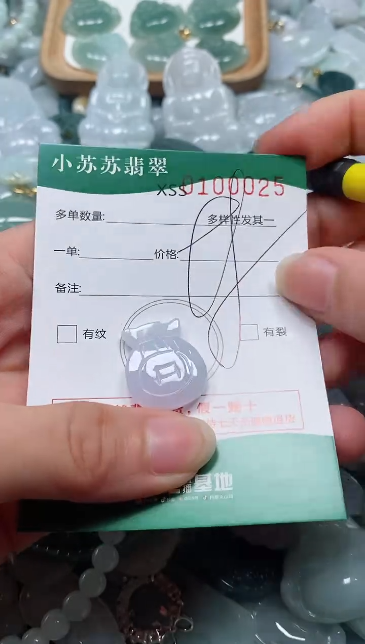【闪购商品】翡翠颈饰未镶嵌闪购商品0100025