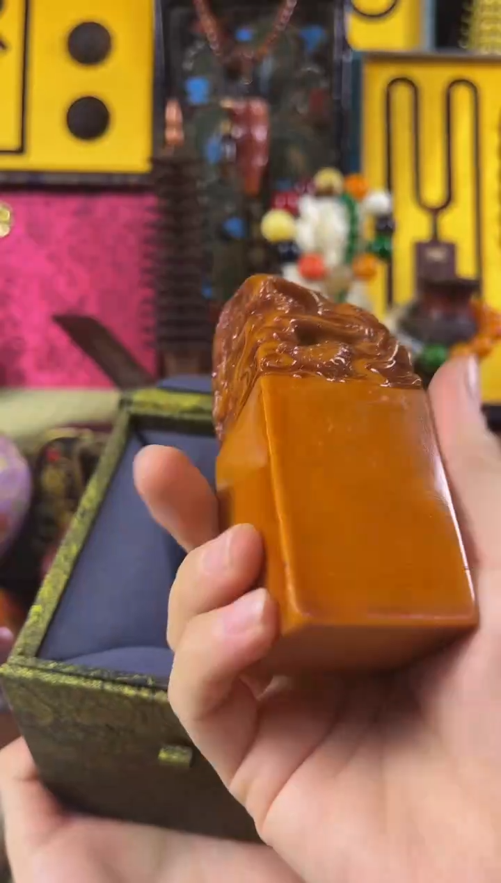 寿山石印章--------摆件