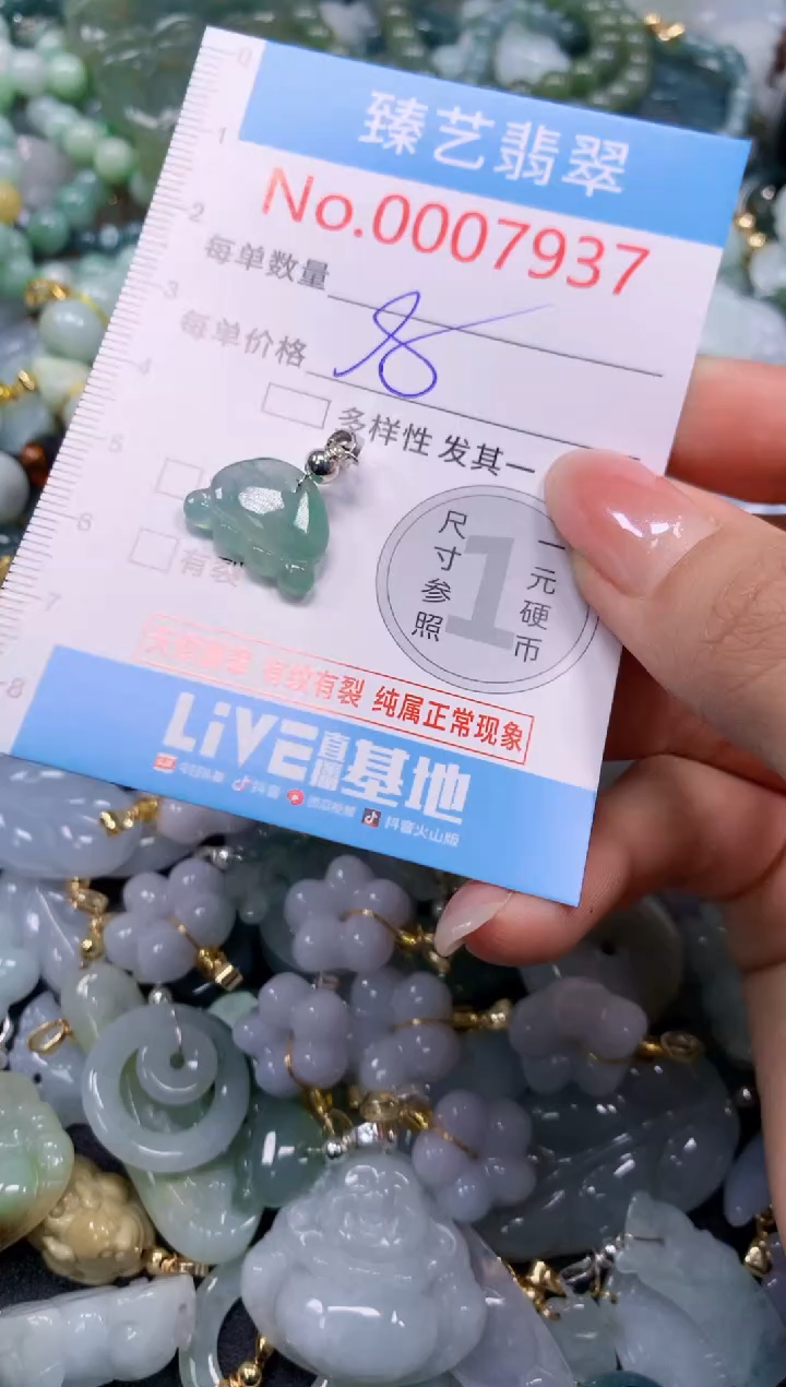 颈饰未镶嵌翡翠7937