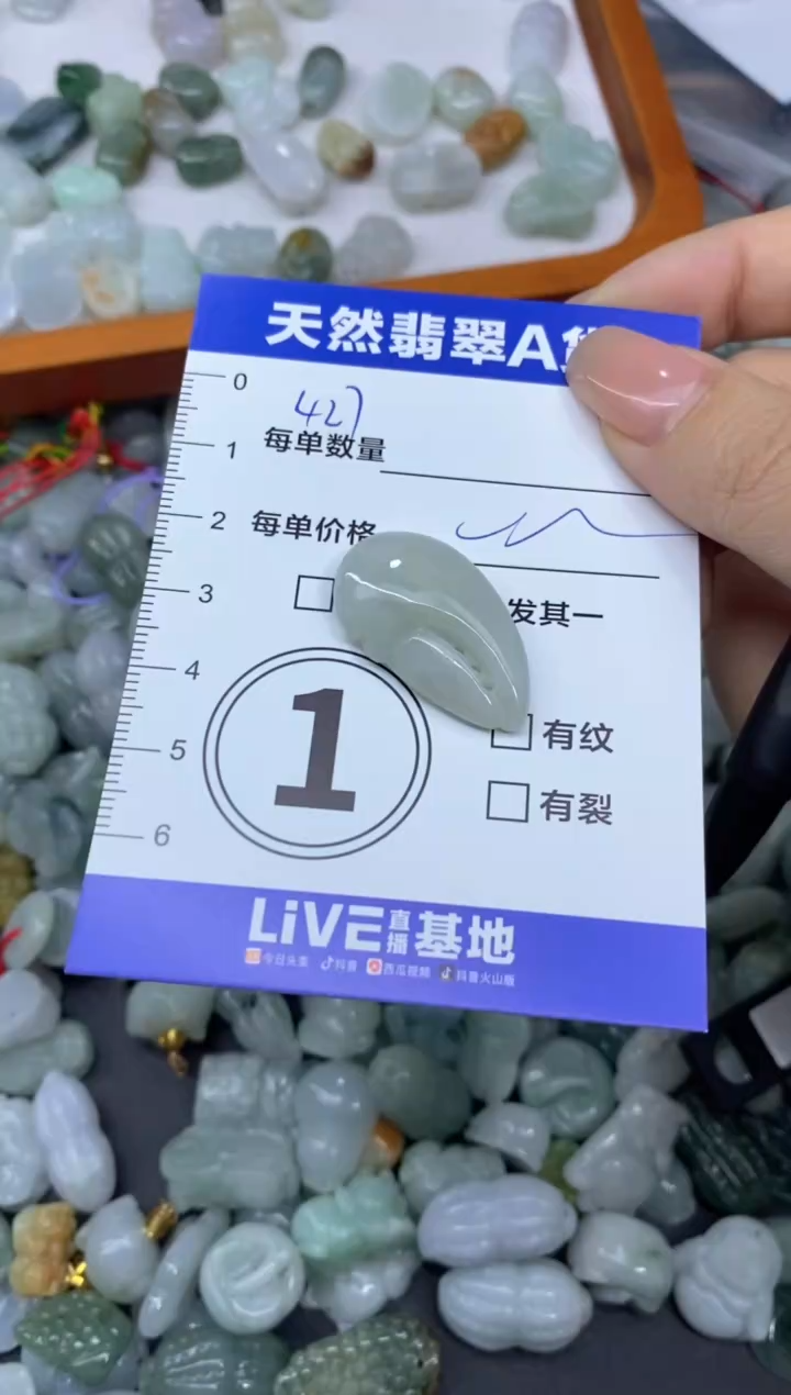 颈饰未镶嵌翡翠天然翡翠A货批量多样性发一件