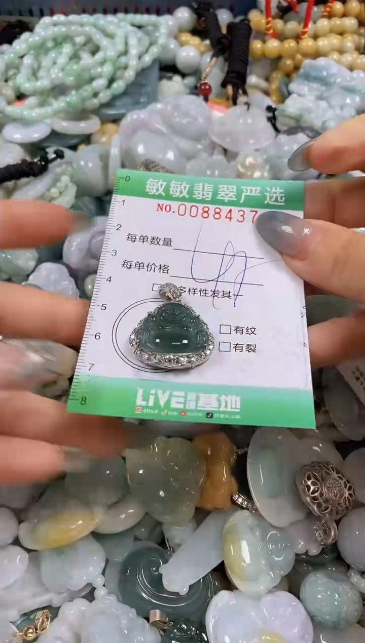 【闪购商品】翡翠颈饰未镶嵌闪购0088437
