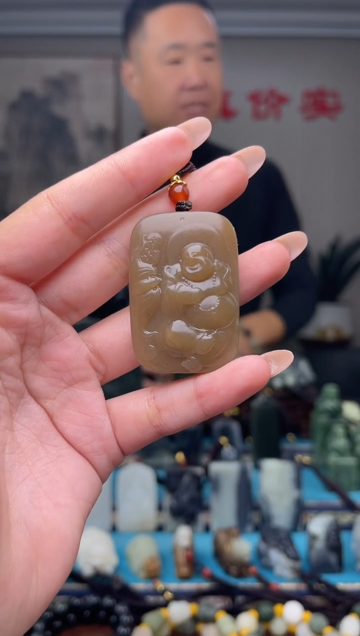 未镶嵌和田玉挂件1