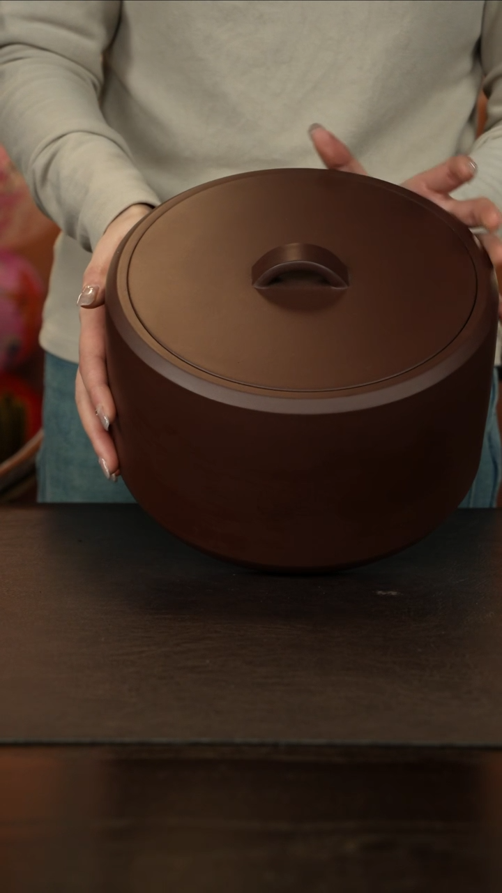 【闪购商品】紫砂茶叶罐直播福利马方远深井老紫泥五饼罐