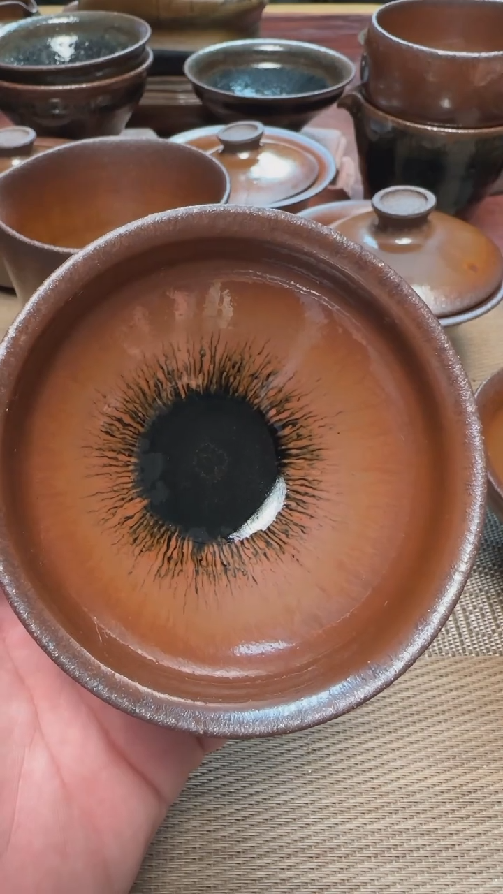 【闪购商品】茶盏通天龙窑柴烧建盏