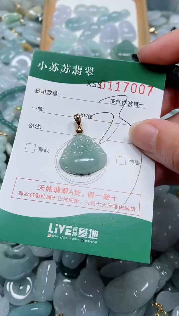 【闪购商品】翡翠颈饰未镶嵌闪购商品0117007