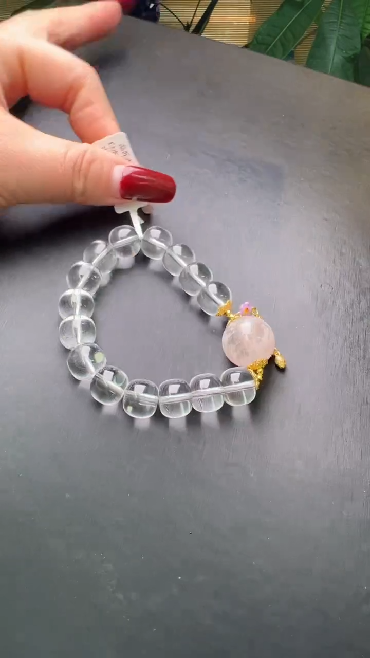 【闪购商品】水晶手串未镶嵌白水晶集萃手串 Z24255