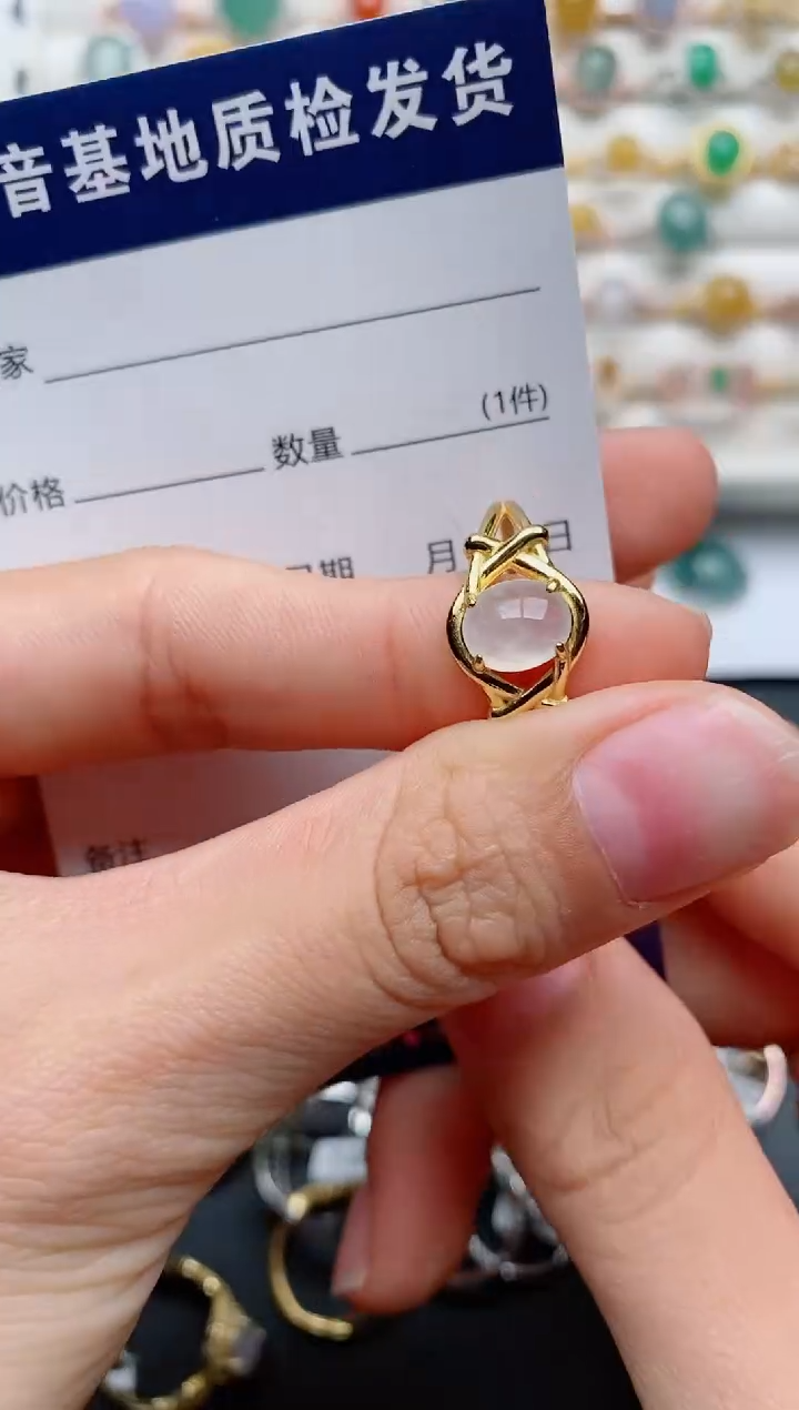 【闪购商品】翡翠戒指银S925镶嵌..........