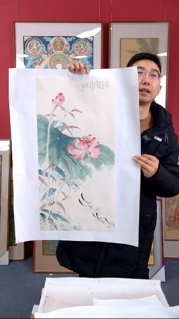 【闪购商品】国画红梅《精品画心》