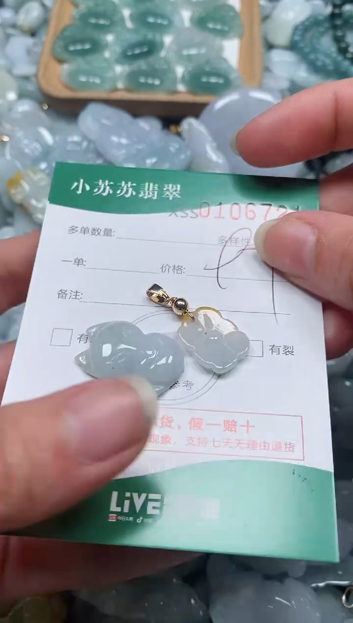 【闪购商品】翡翠颈饰未镶嵌闪购商品0106721