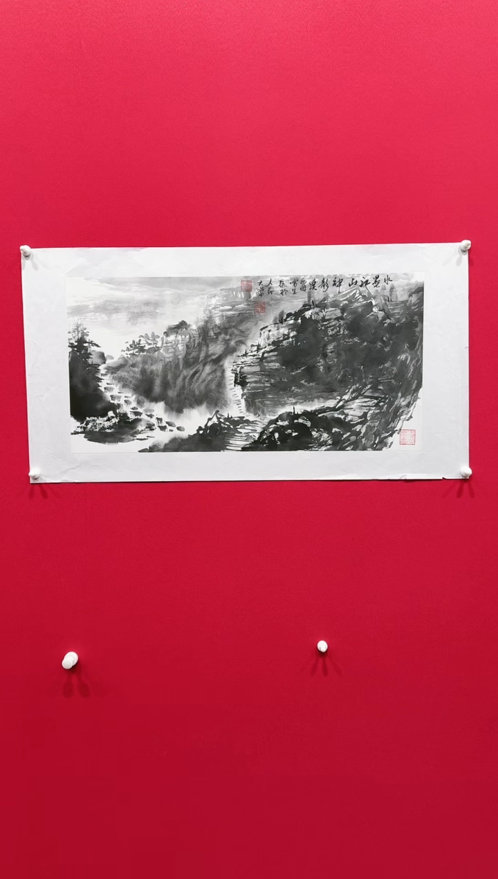 【闪购商品】国画张领军34*68........