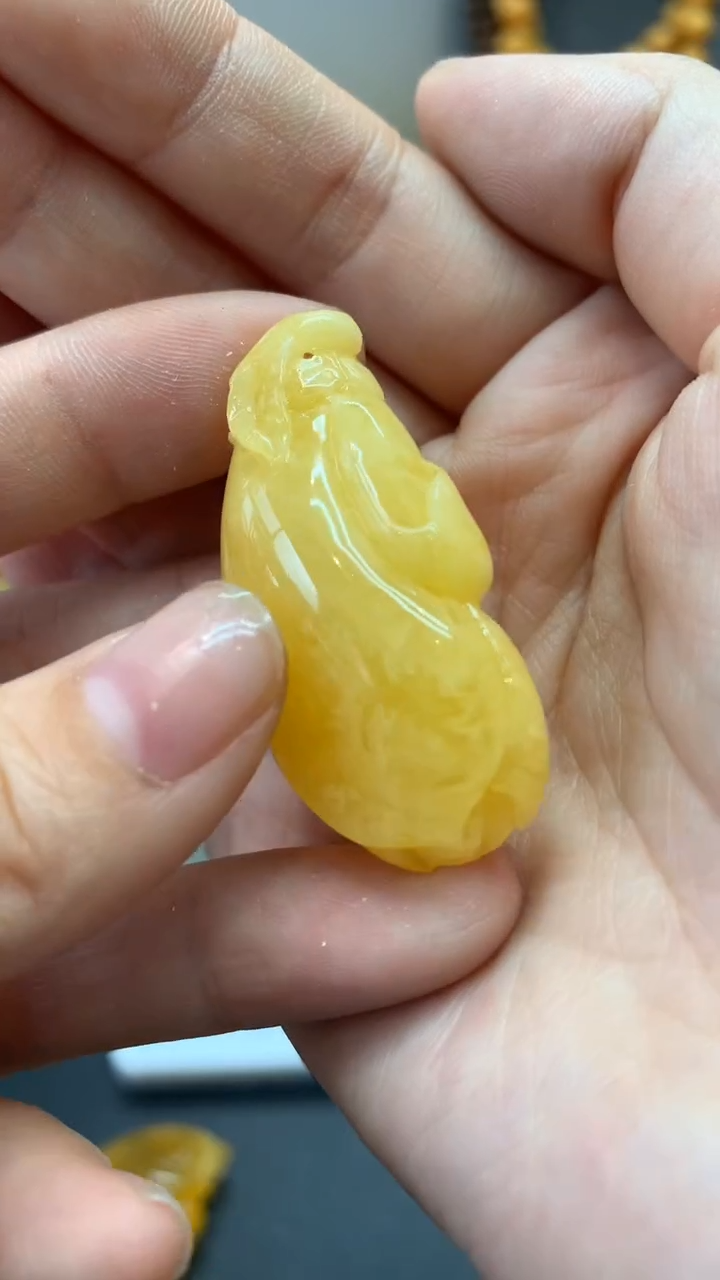 【闪购商品】未镶嵌琥珀珠宝奇石2922