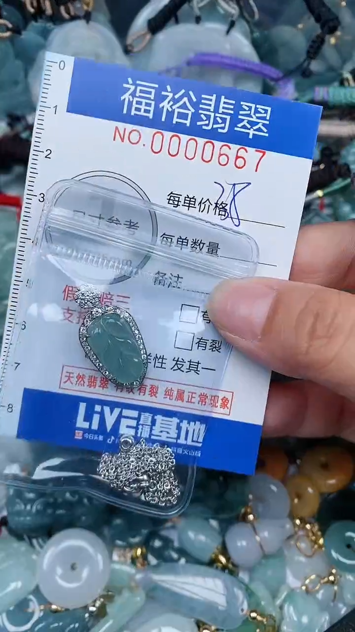 【闪购商品】翡翠颈饰未镶嵌...0000667