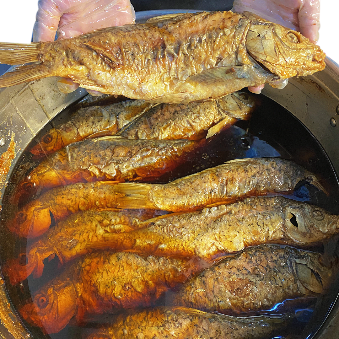 【一条装】食客良品酥鱼鱼骨鱼刺都能吃邢台特产大厨美味即食永年