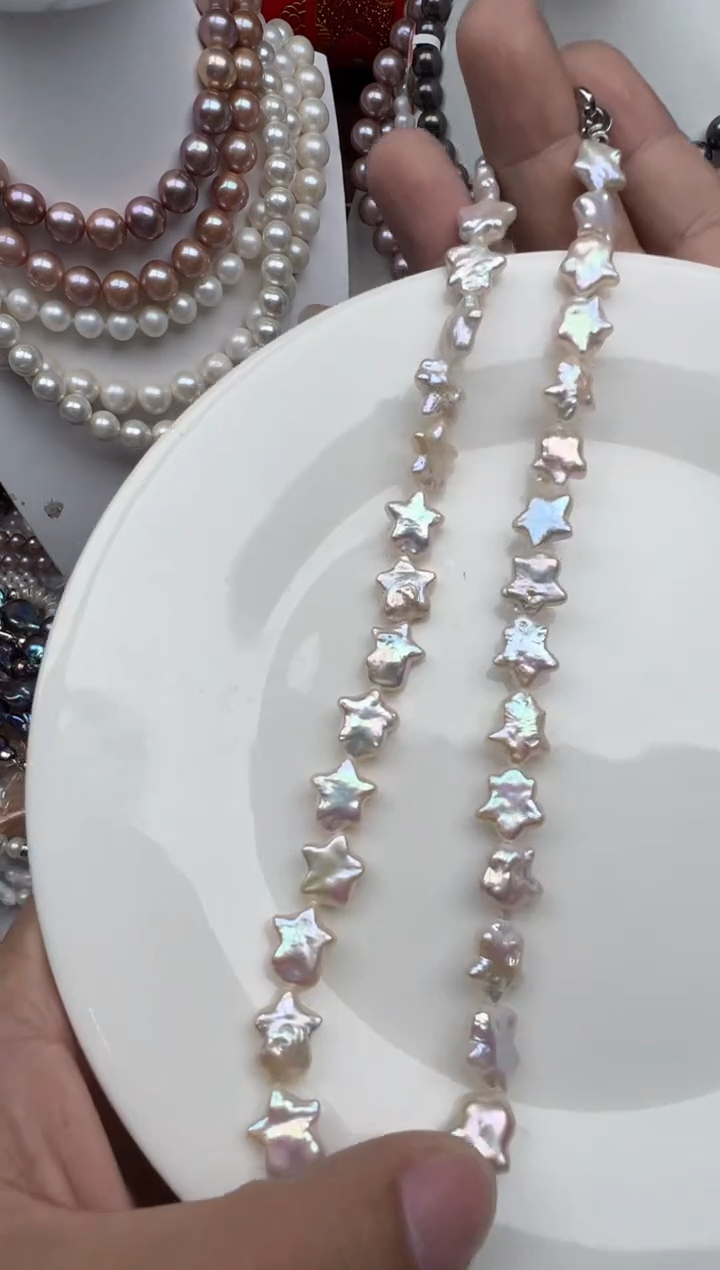 淡水珍珠未镶嵌颈饰1