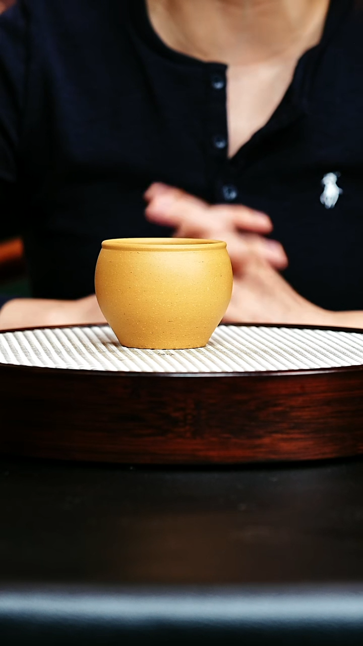 茶壶紫砂主人杯 黄金段