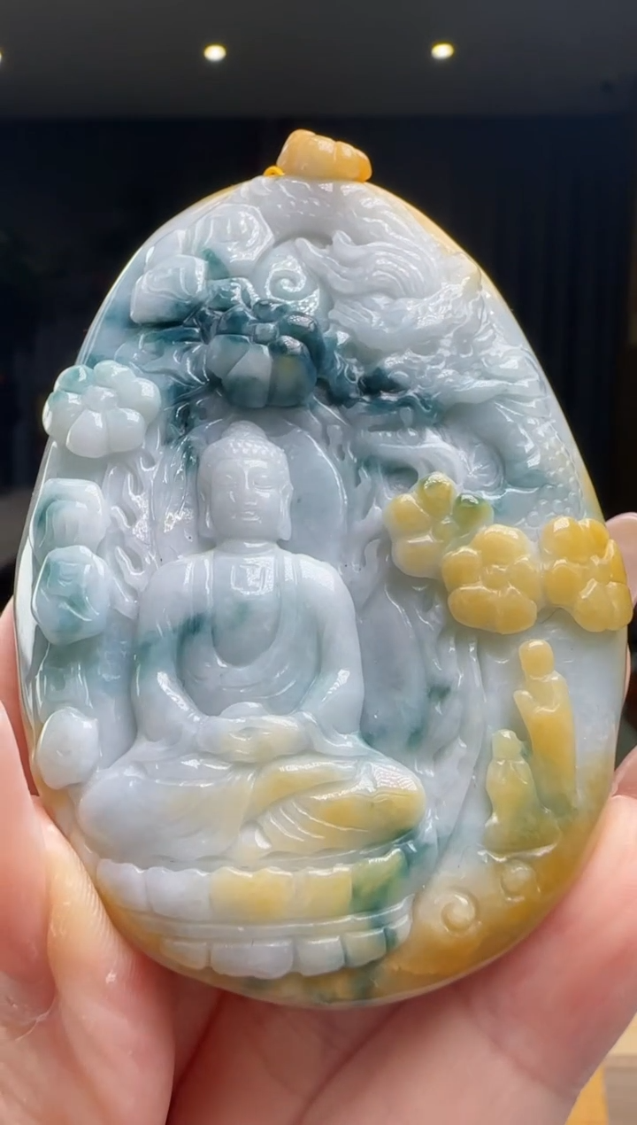 【闪购商品】翡翠颈饰未镶嵌YJ@@960Q3J14451