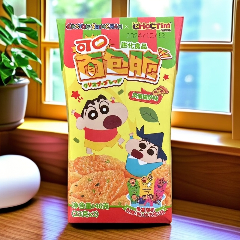 小新可口面包饼干