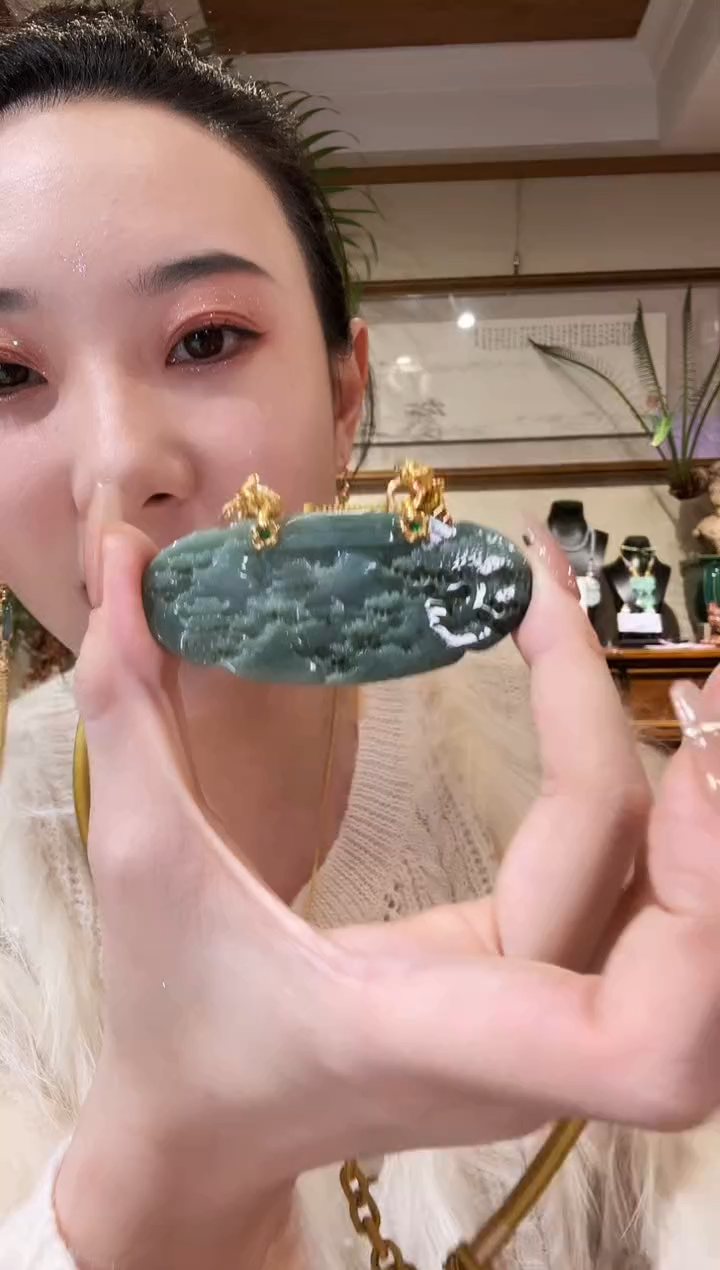 【闪购商品】翡翠颈饰未镶嵌国风