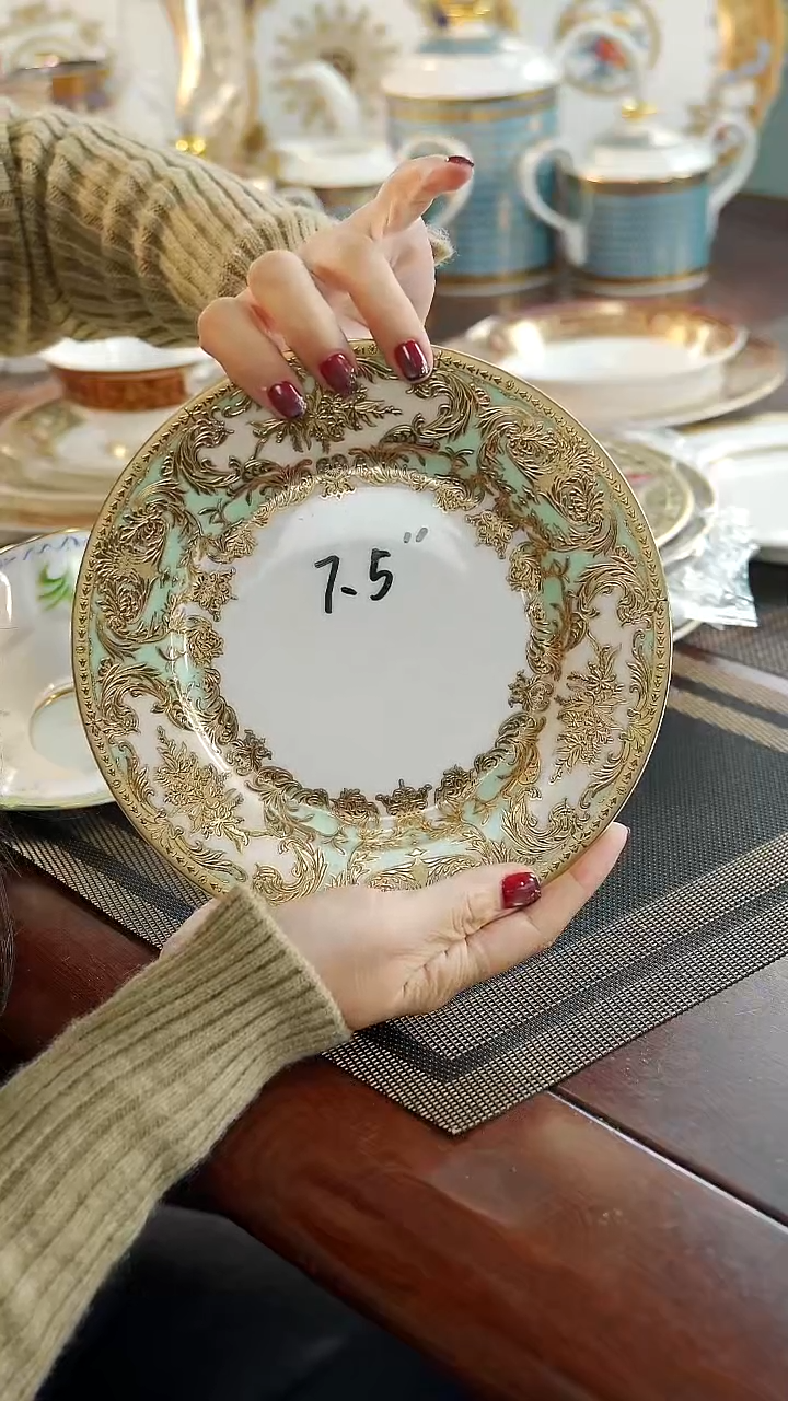 瓷片7.5英寸平盘 福利价