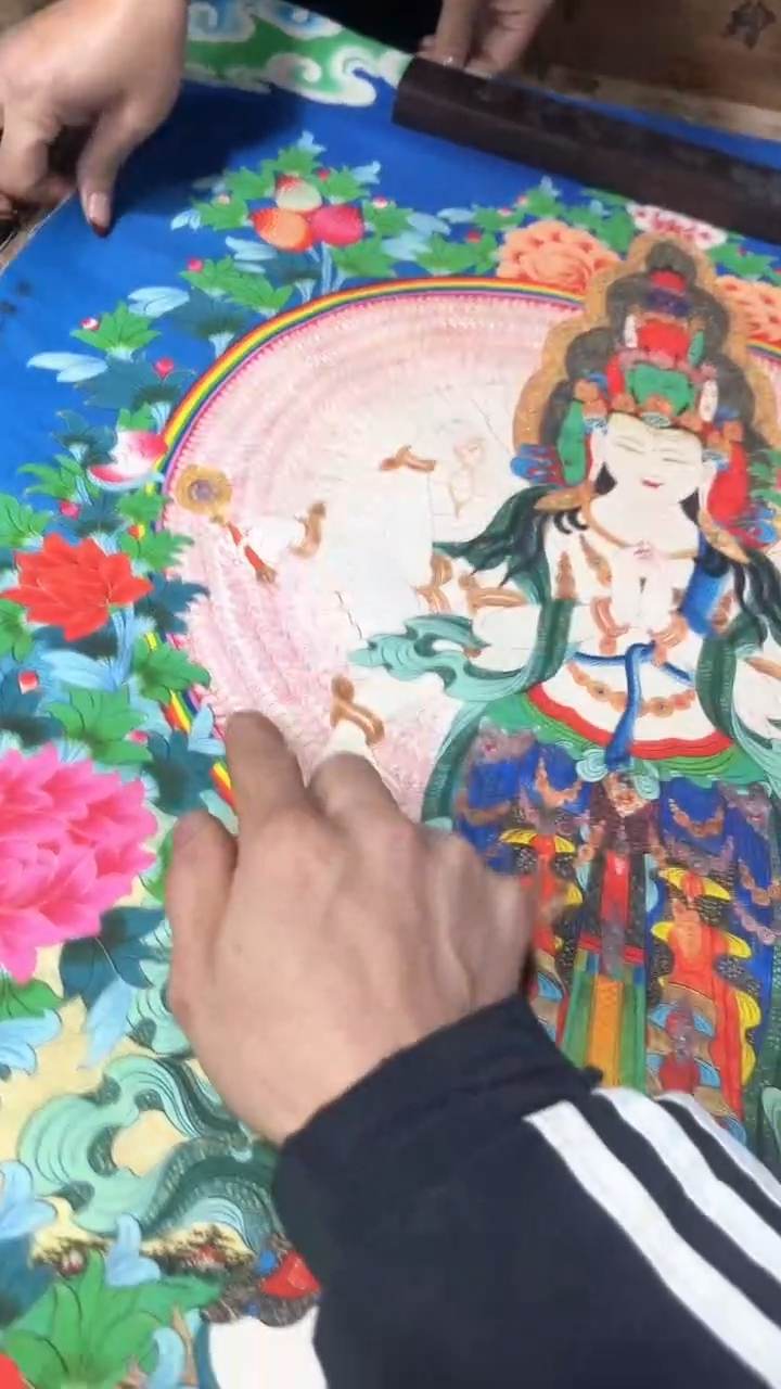 卷轴画玖忆唐卡TK85