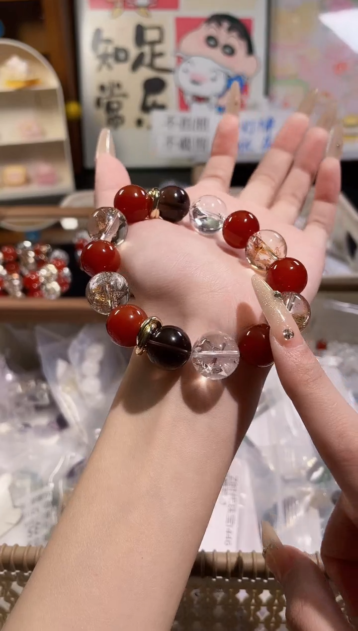 合金手链水晶DK132