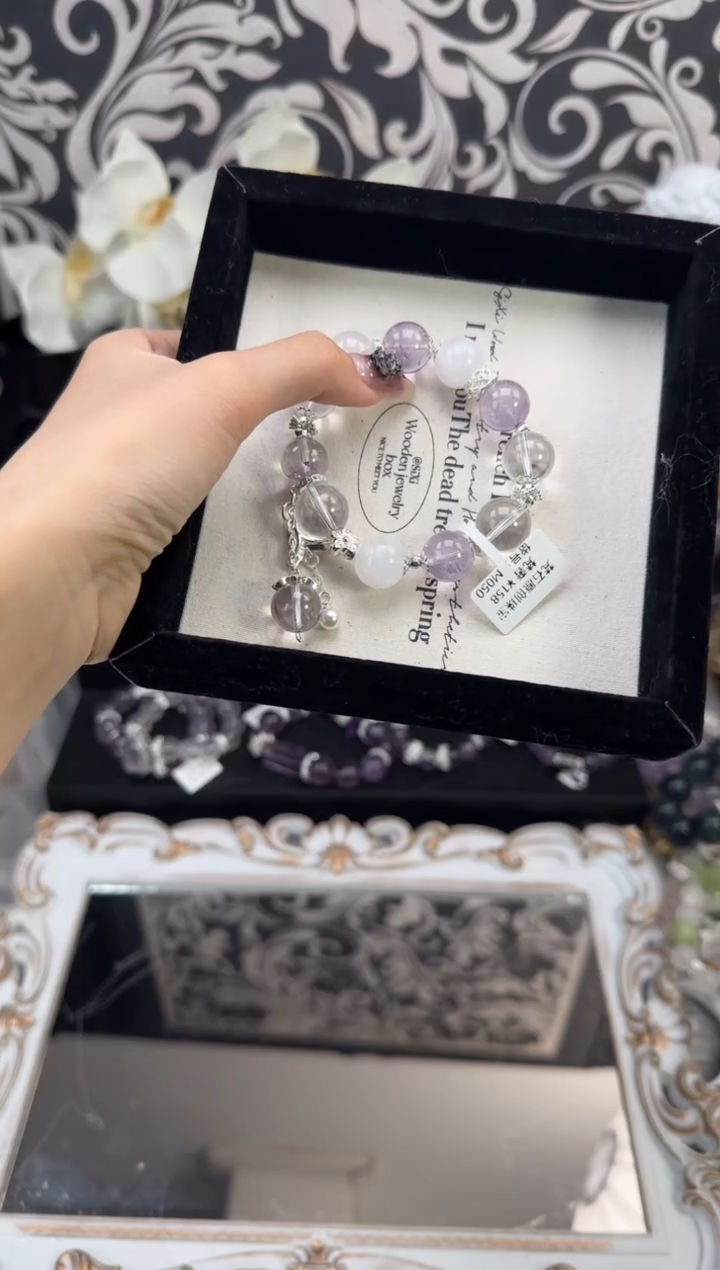 【闪购商品】水晶手链未镶嵌天然水晶 多样性发货