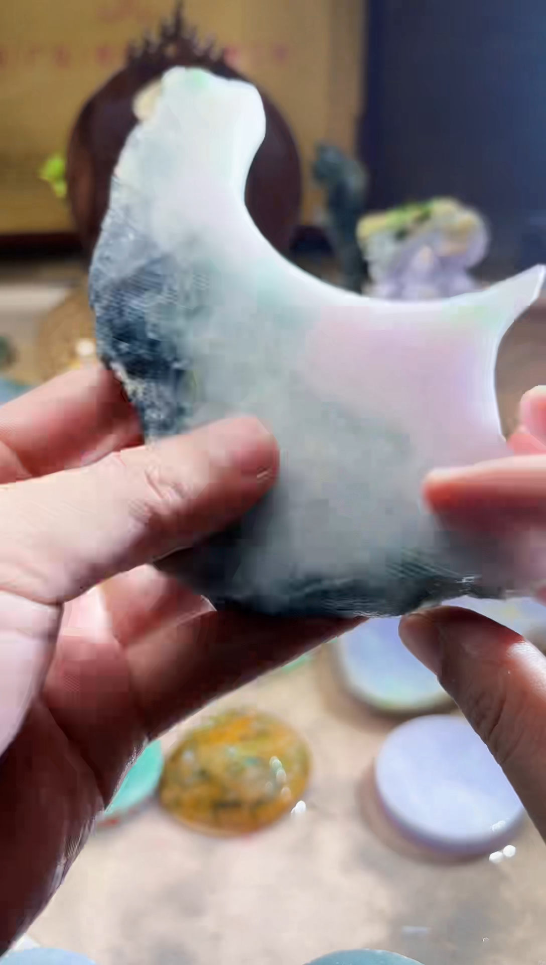 翡翠挂件未镶嵌A货张麦2260