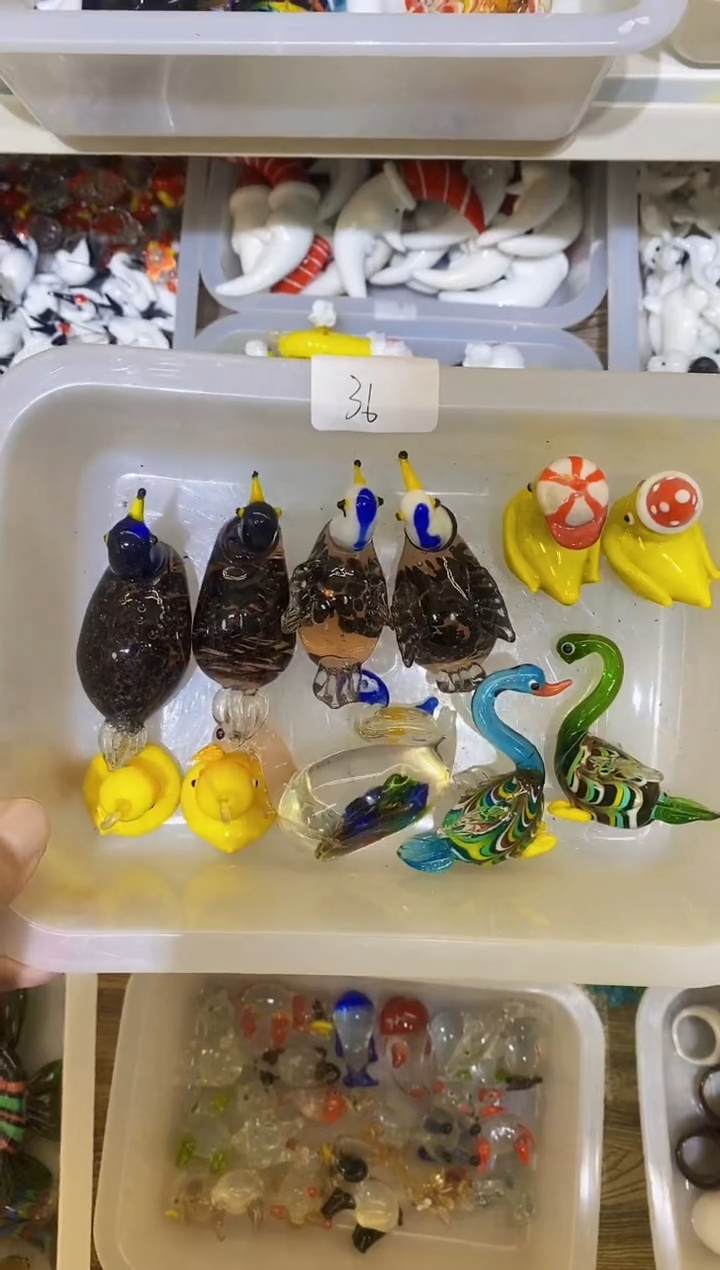 【闪购商品】琉璃手工艺品瑕品套餐12件（瑕品不退换）
