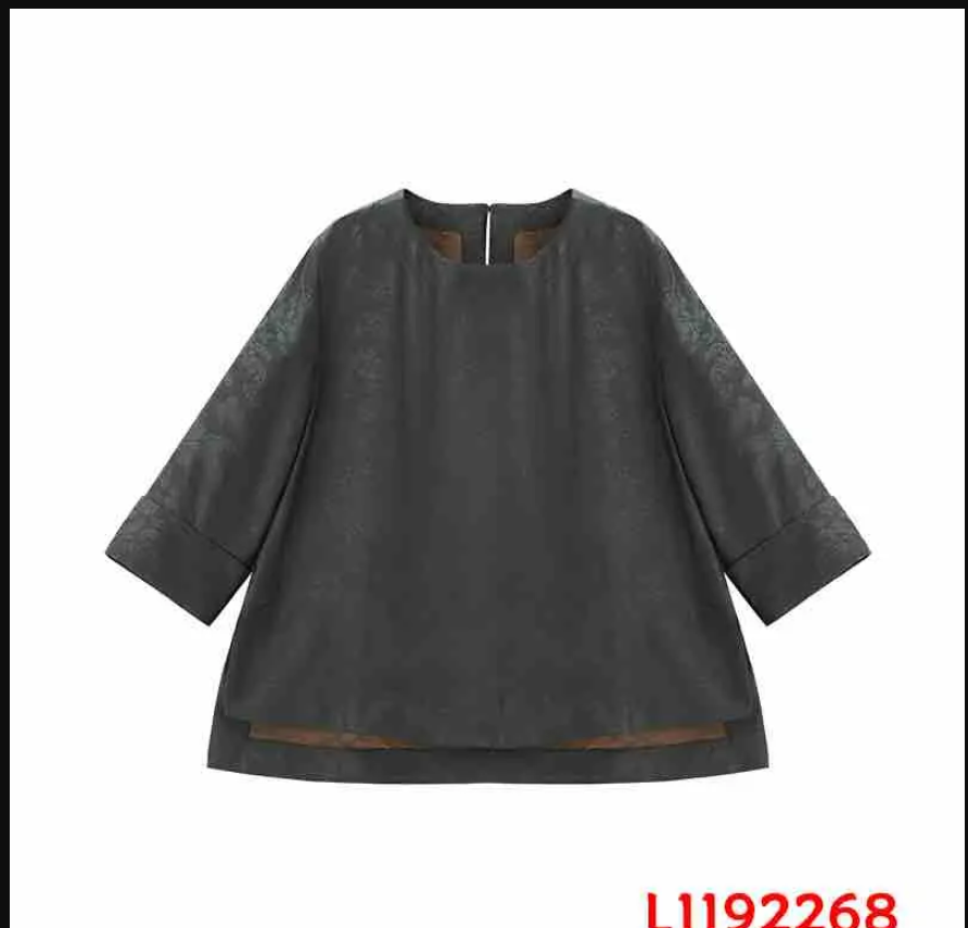 瑶   新中式国风 1192268 喜鹊登梅 长袖 秋款 圆领上衣