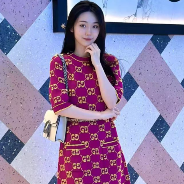 99新 GUCCI/古驰 海囤/古驰 连衣裙/S码/ds56856