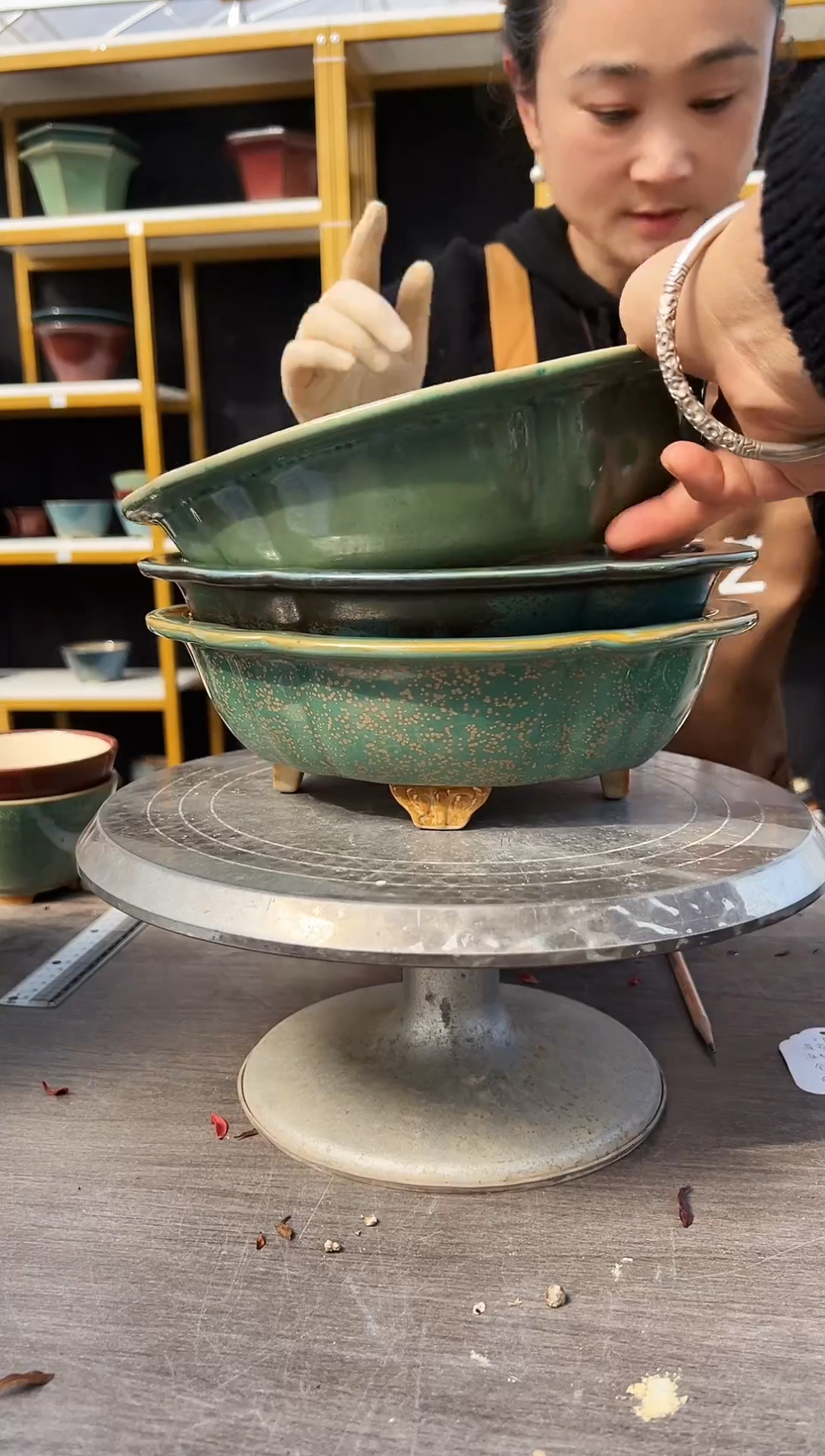 蚁*27号绿蓝三个全品