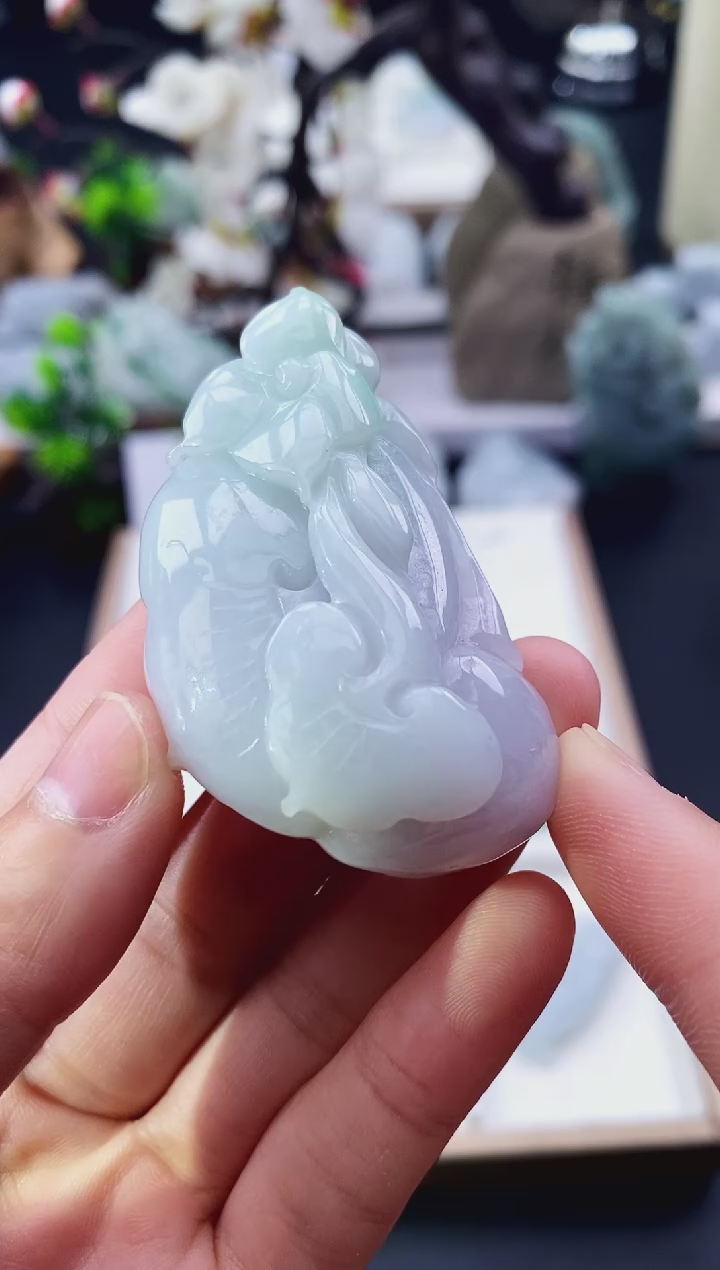 颈饰未镶嵌翡翠天然缅甸A货翡翠