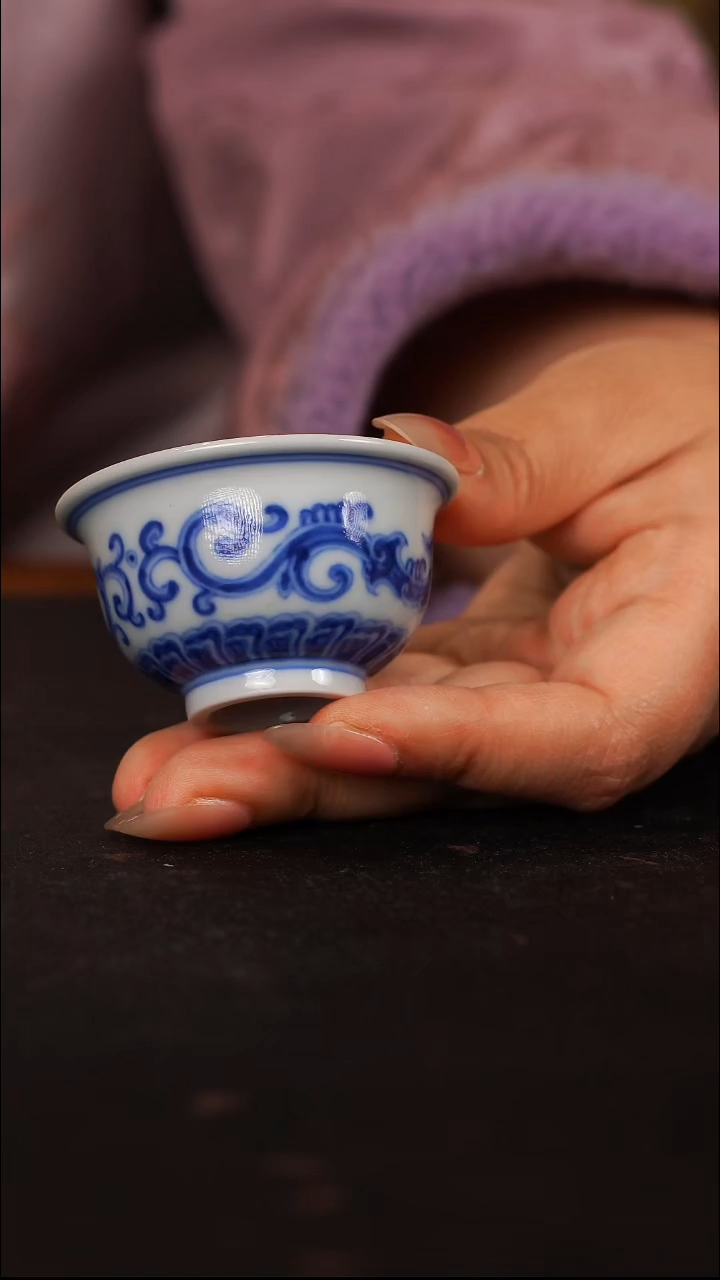 望月怀古陶瓷主人杯