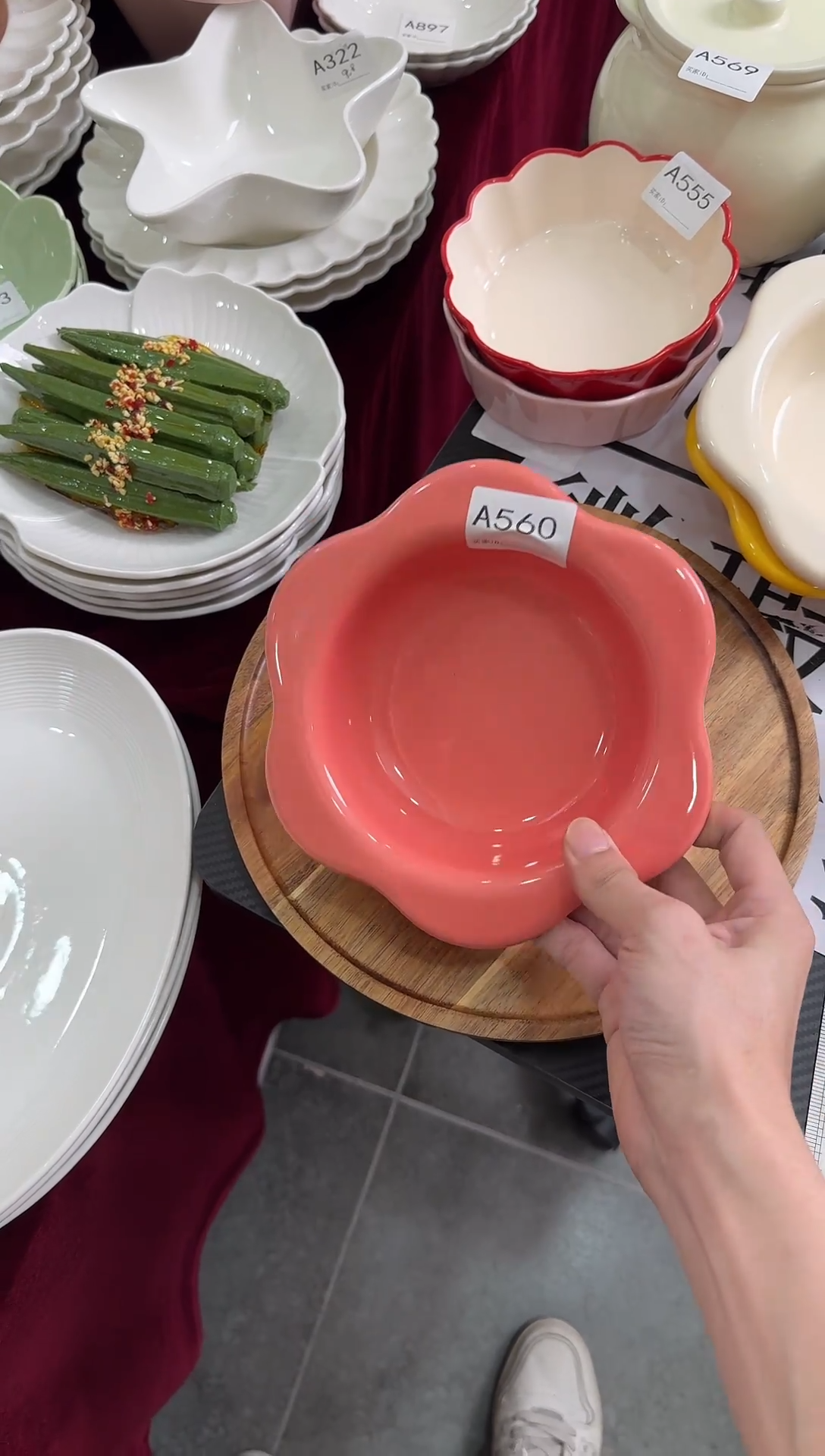 摆件陶A560  清仓微瑕陶瓷餐具