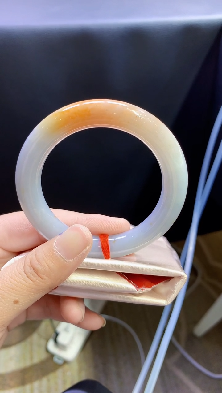 未镶嵌手镯翡翠翡翠手镯圈口54.4-t6