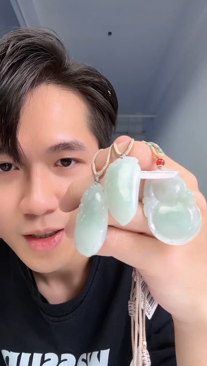 【闪购商品】翡翠吊坠(不含链)未镶嵌福瓜吊坠多样性发一9