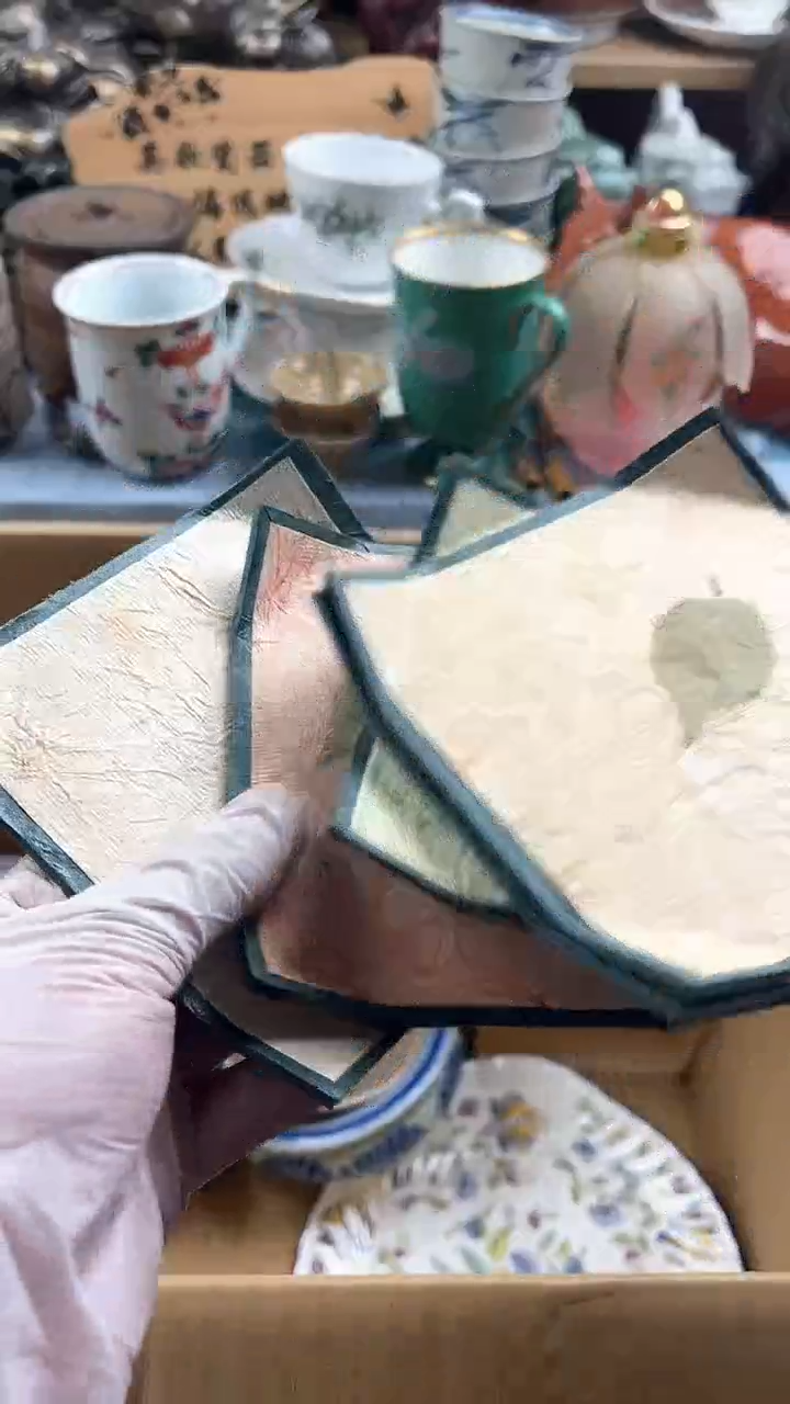 瓷片提*醒英歌瓷器满19.9包邮