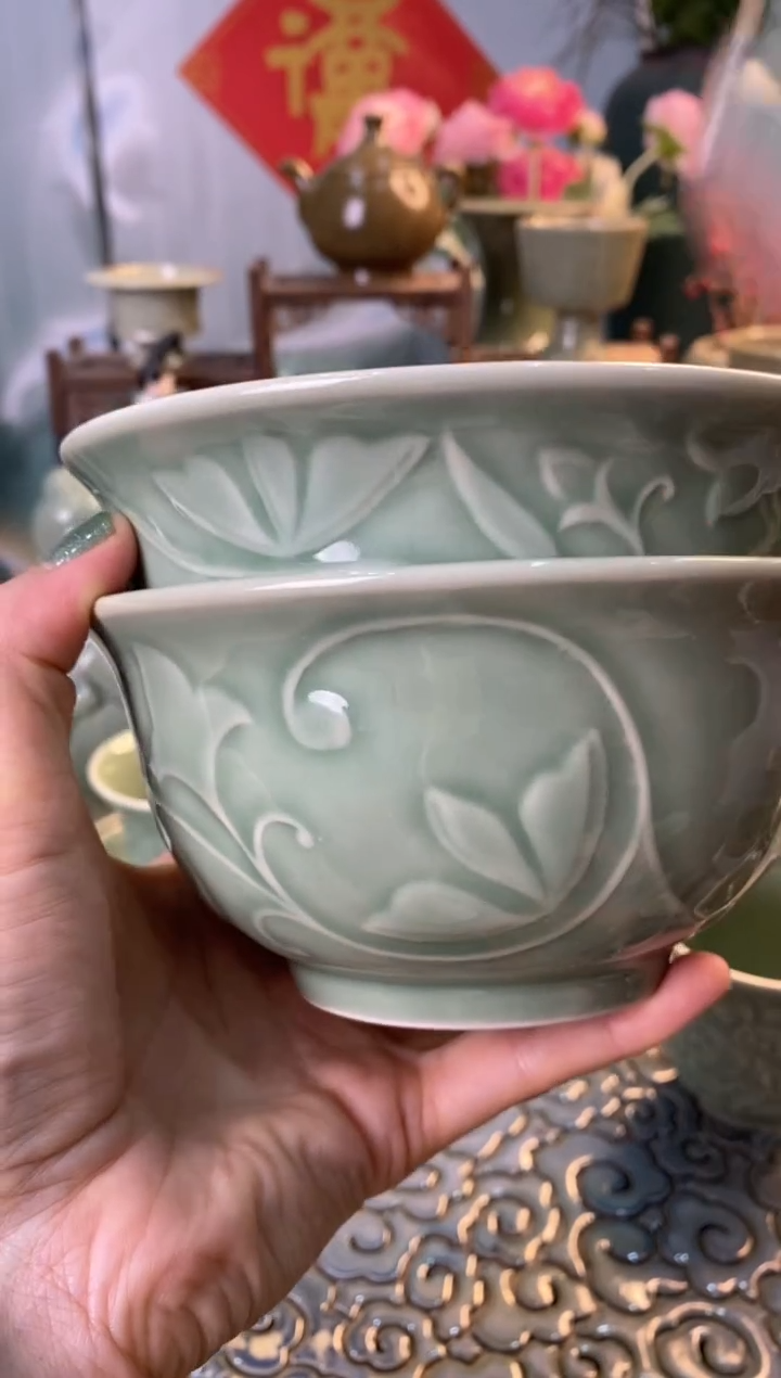 【闪购商品】5.5英寸玉兰碗微瑕b000022】2个