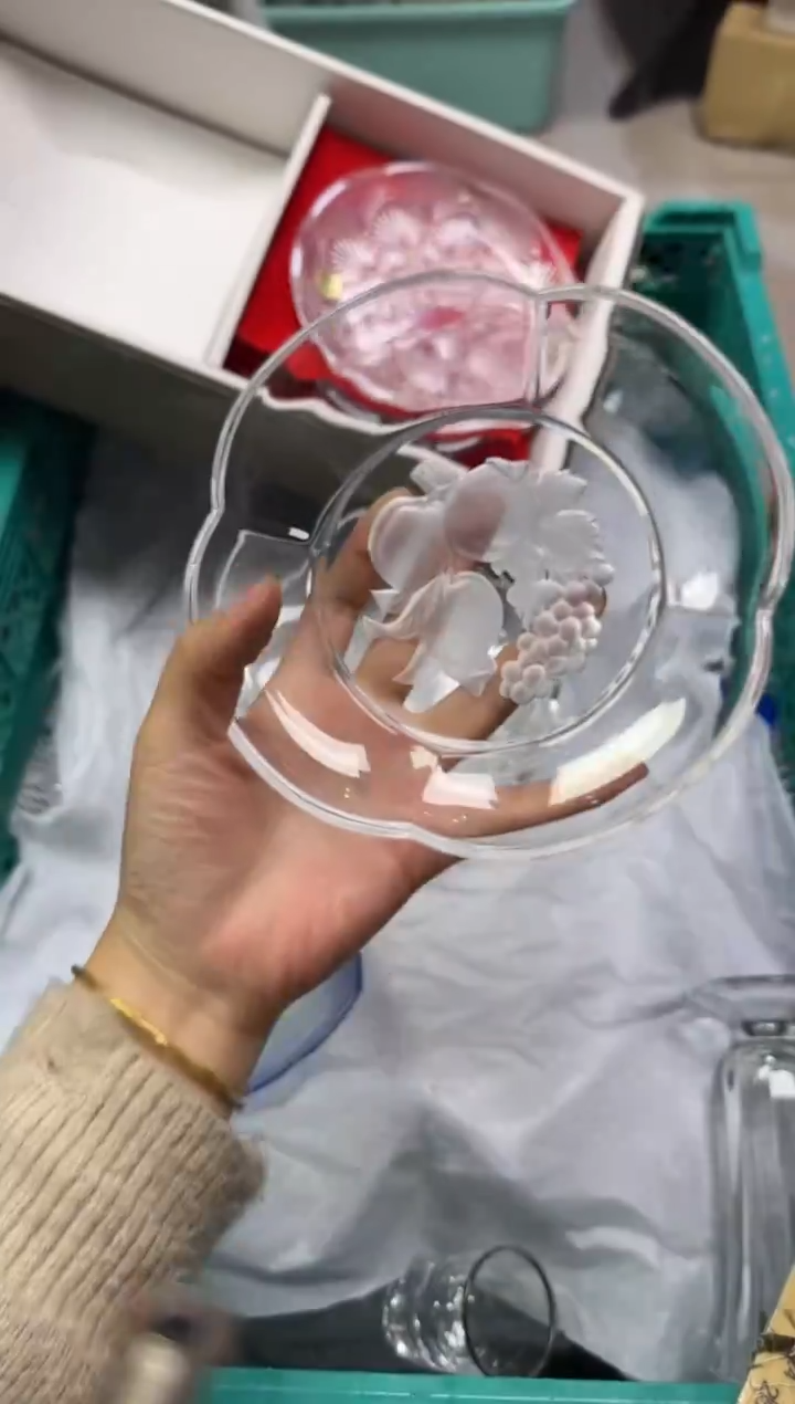 手工艺品玻璃梨*526毛