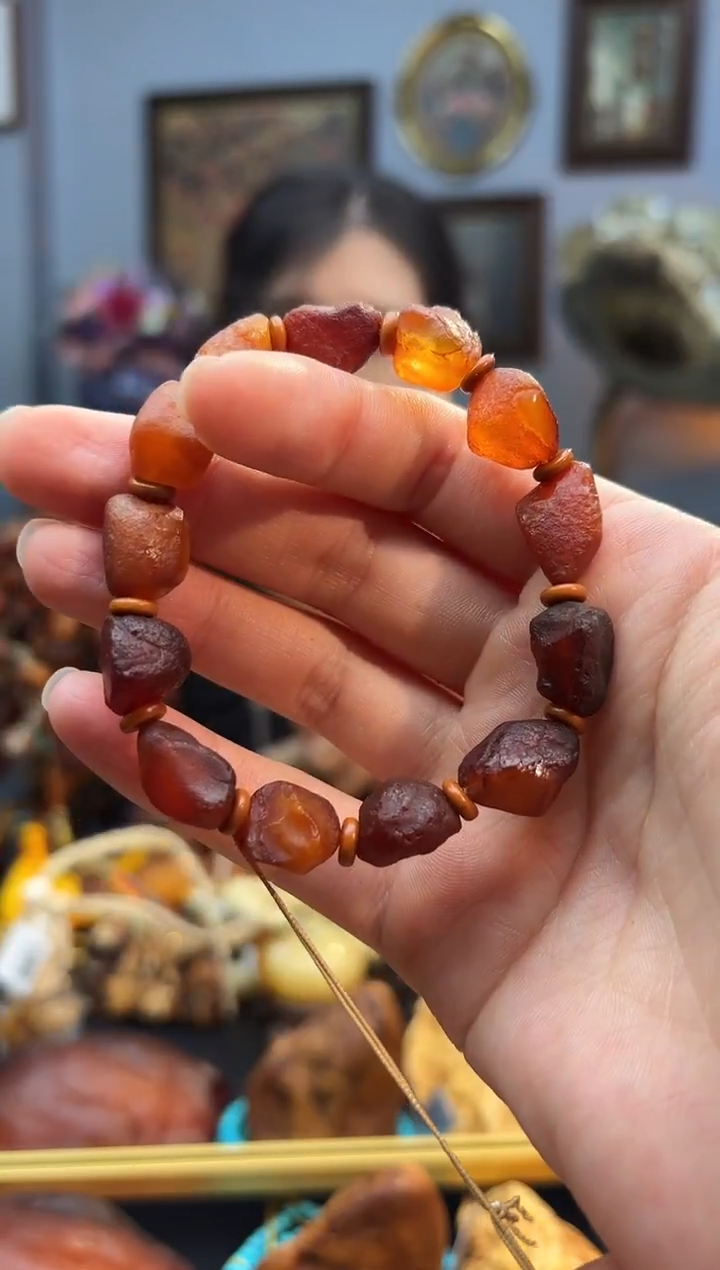 手串琥珀未镶嵌手串