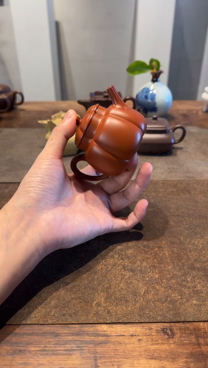 茶壶紫砂k*朱泥繁花