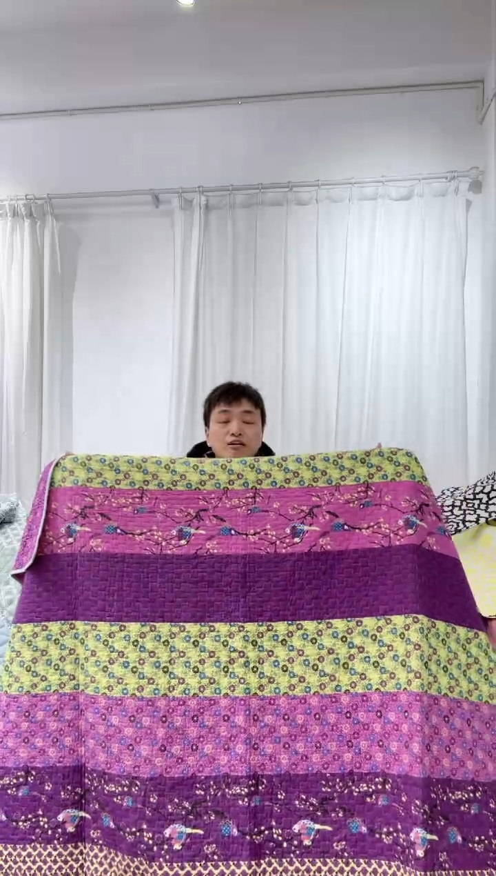 棉160*200纯棉床盖113号微瑕