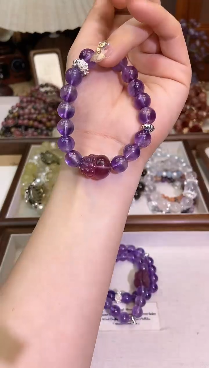 【闪购商品】紫晶手链未镶嵌412手串