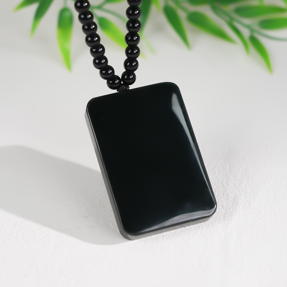 【抖音官方质检】保真天然和田青玉无事牌时多样性发其一HTY158-108