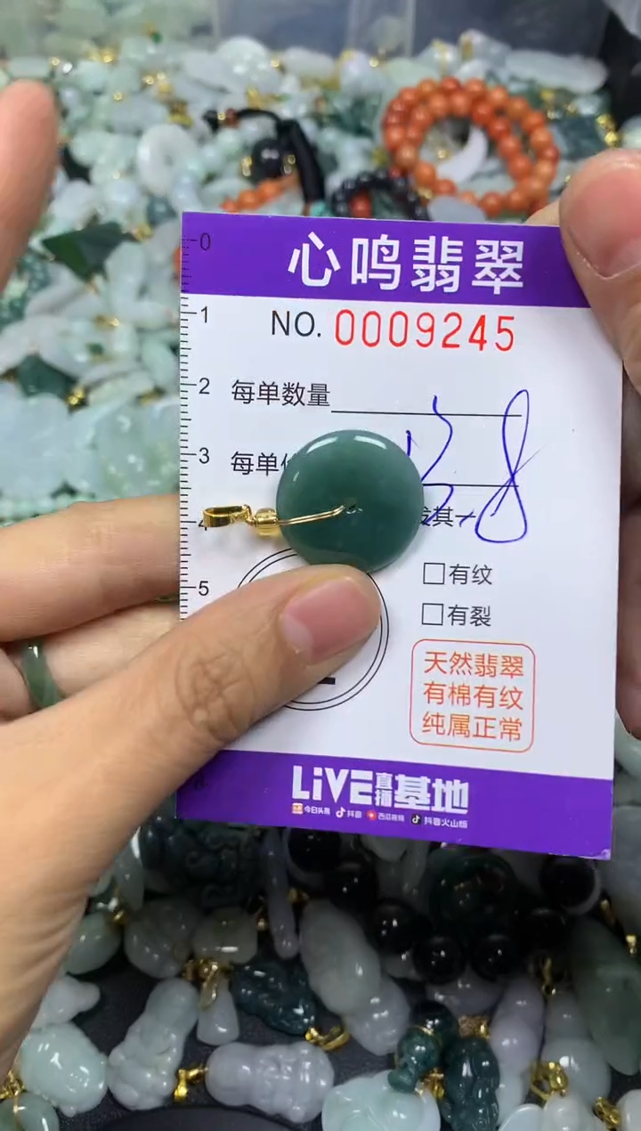 【闪购商品】翡翠颈饰未镶嵌闪购009245