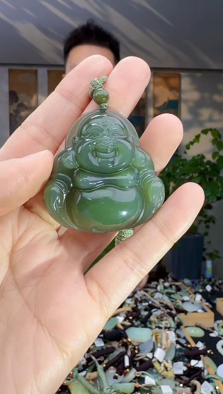 未镶嵌和田玉挂件拍一发一