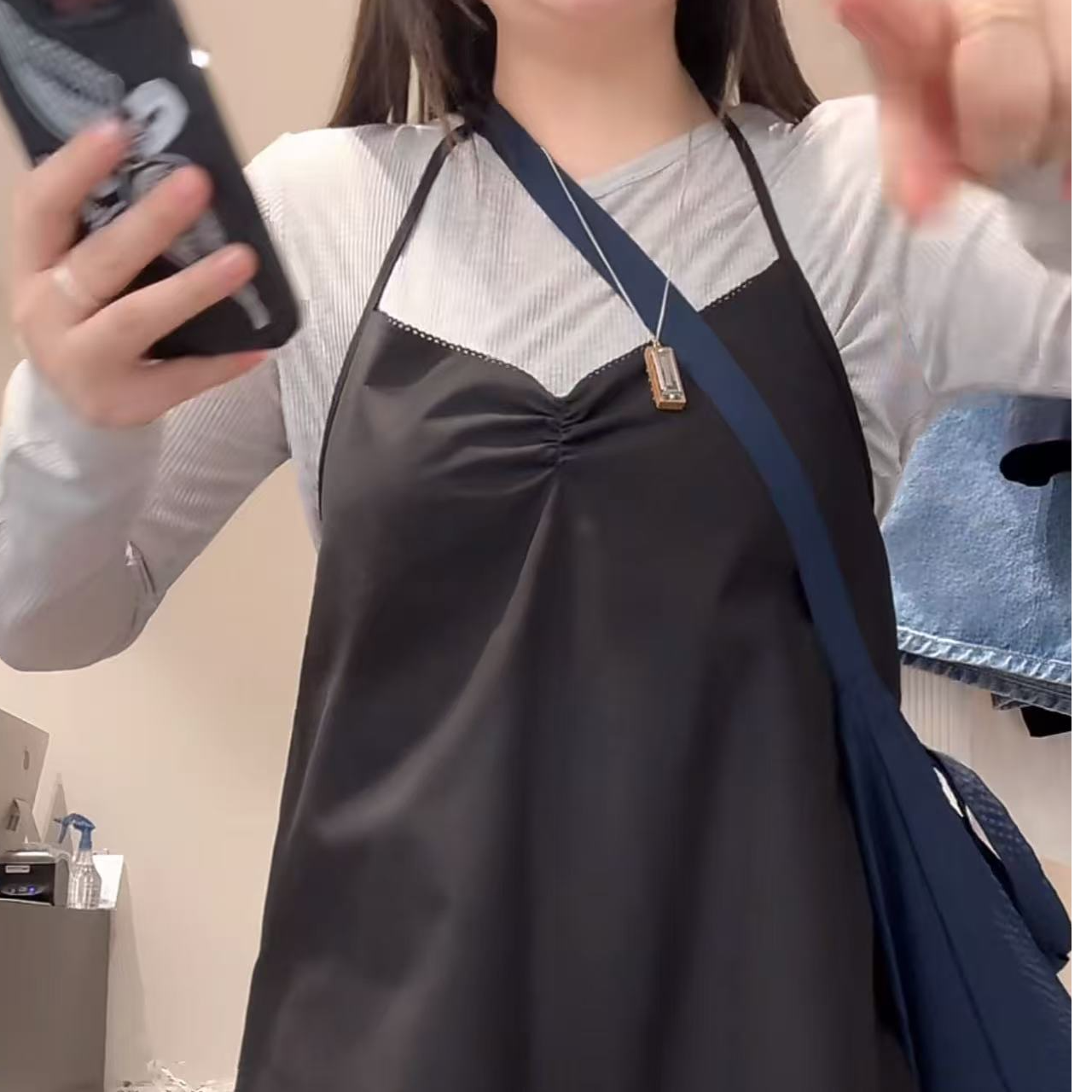 喜喜家gab最美设计师吊带裙