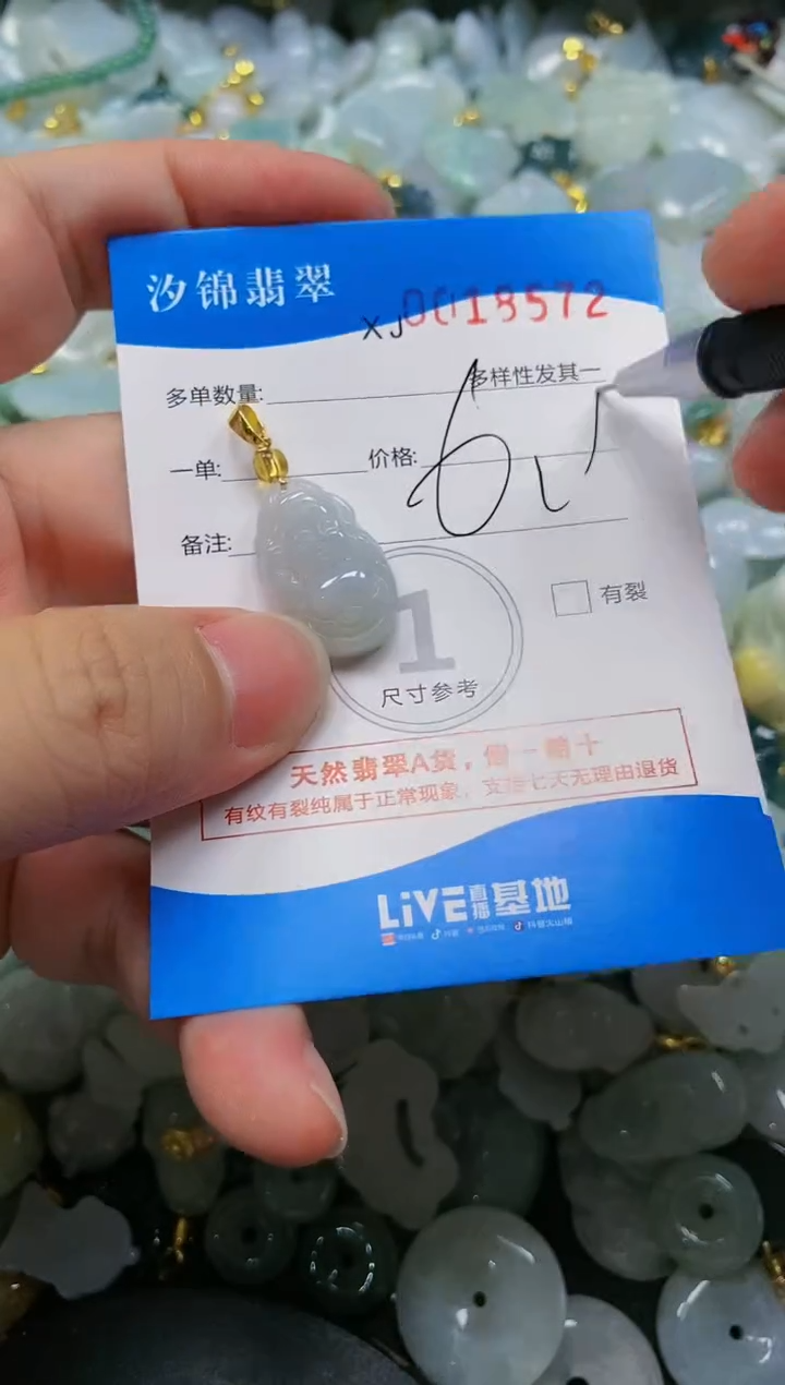 翡翠未镶嵌颈饰闪购商品0018572